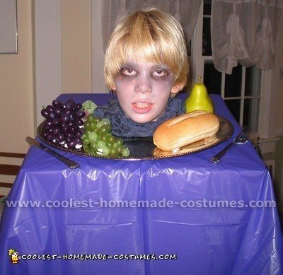 Scary Halloween Costumes - Head on Platter