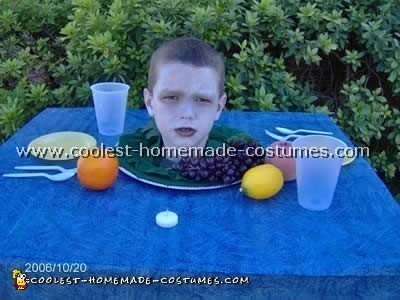 Scary Halloween Costumes - Head on Platter