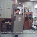 Homemade Sensational Stainless Steel Refrigerator Costume