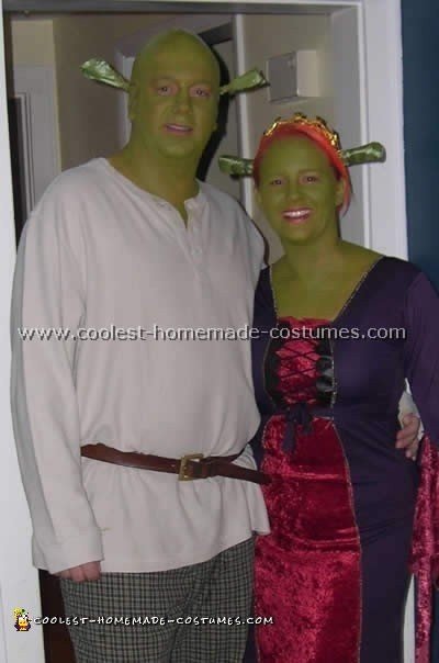 Fiona and Shrek Costume