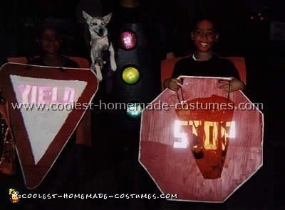 Road Sign Simple Halloween Costumes