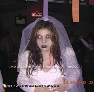 Homemade Dead Bride Costume