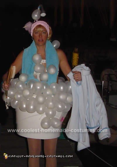 Unusual Halloween Costume - Bubble Bath