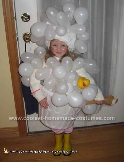 Unusual Halloween Costume - Bubble Bath