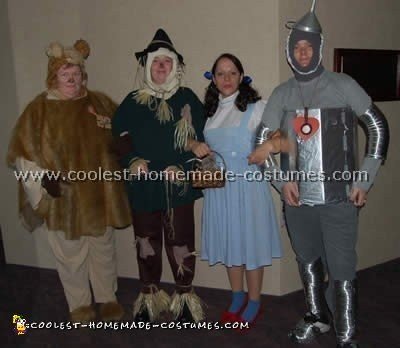 Coolest Homemade Wizard of Oz Costume Ideas