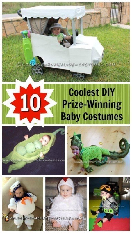 Top 10 Lists - Coolest DIY Halloween Costume Collections