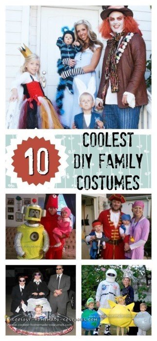 Top 10 Do-It-Yourself Creative Family Costume Ideas