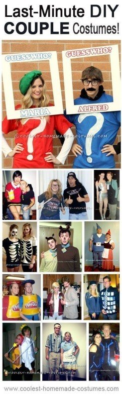 Top 13 Last Minute Halloween Costume Ideas for Couples