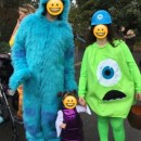 Monsters Inc. Couple Costumes