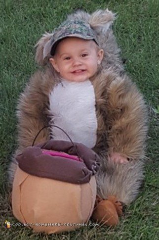 infant squirrel costume