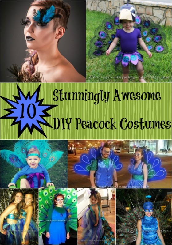 Top 10 Stunning Homemade Peacock Costumes to Inspire Your DIY Costumes