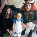 Alice in Wonderland and the Mad Hatter Family