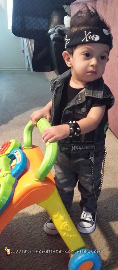 Coolest Rocker Costume for 20 month old Boy