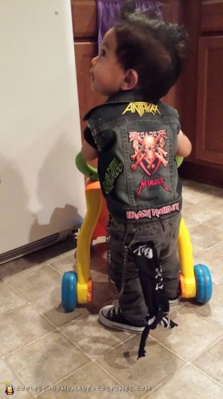Coolest Rocker Costume for 20 month old Boy