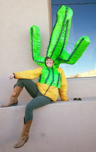 homemade cactus costume
