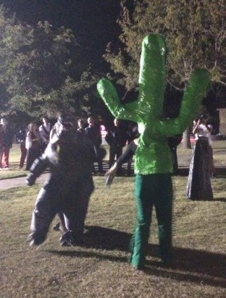 homemade cactus costume