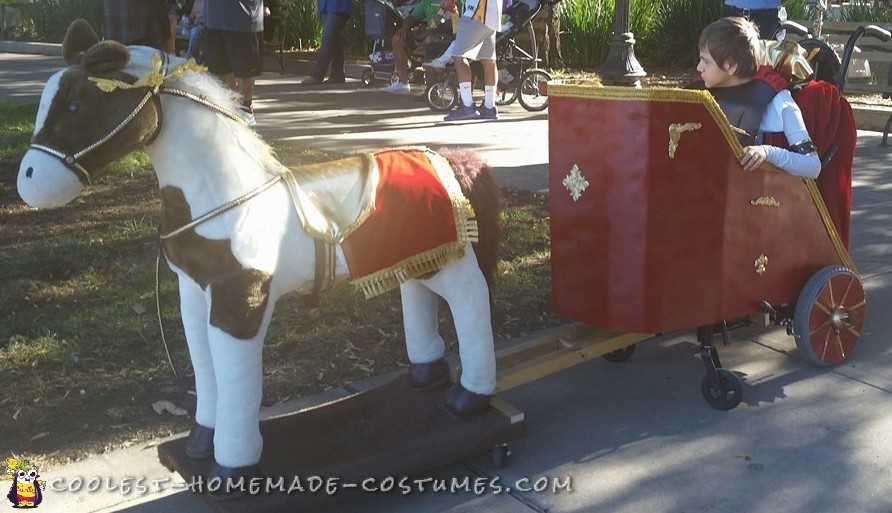 Chariot Wheelchair Gladiator Costume