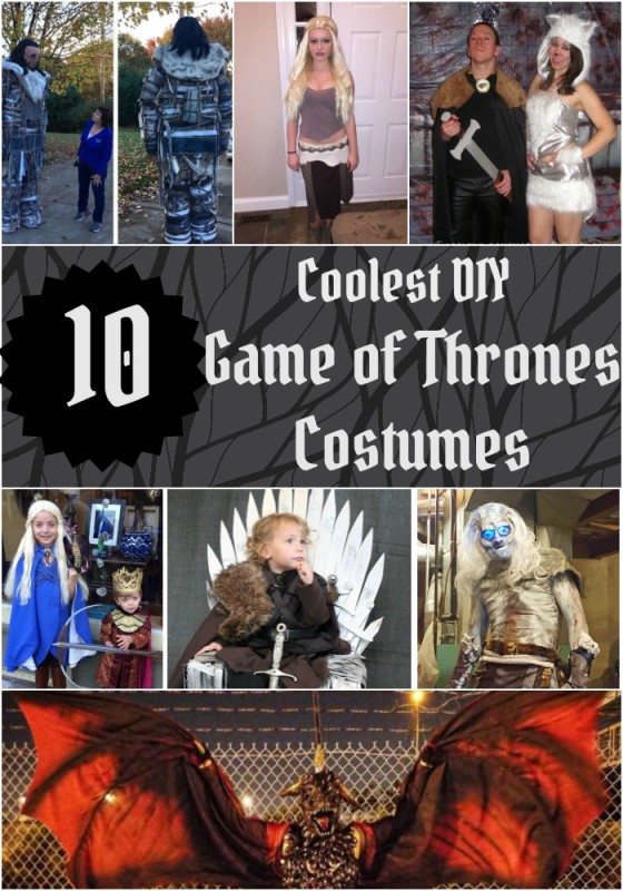 Homemade Game of Thrones Halloween costumes