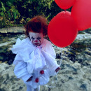 The cutest pennywise costume you will ever see