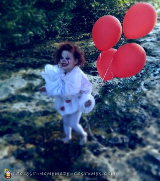 The cutest pennywise costume you will ever see