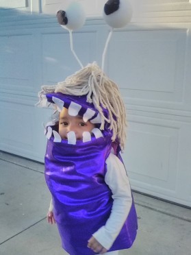 Coolest Boo Costume from Monsters Inc.
