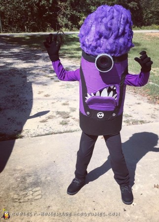 DIY Evil Purple Minion Costume
