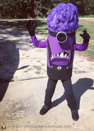 DIY Evil Purple Minion Costume