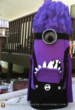 DIY Evil Purple Minion Costume