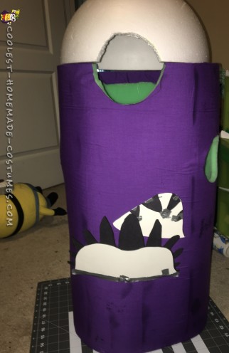 DIY Evil Purple Minion Costume