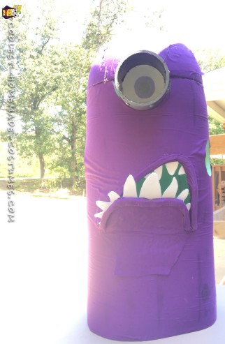 DIY Evil Purple Minion Costume