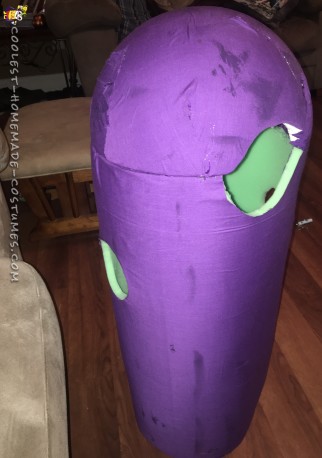 DIY Evil Purple Minion Costume