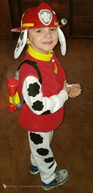 paw patrol child costume