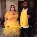 Belle of the Ball and her Beast Couple Costume