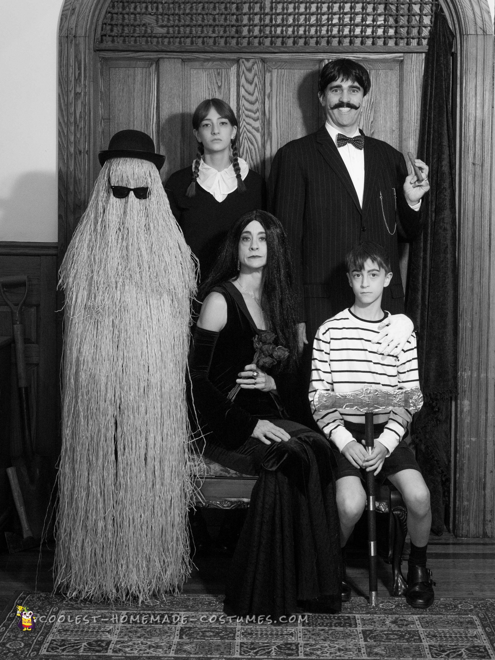 Classic rendition of The Addams Family Costumes