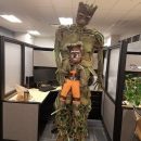 Groot and Rocket Costume- my greatest creation to date