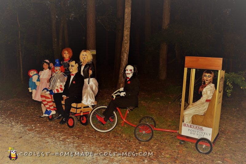 Coolest DIY Scary Doll Costumes for a Group