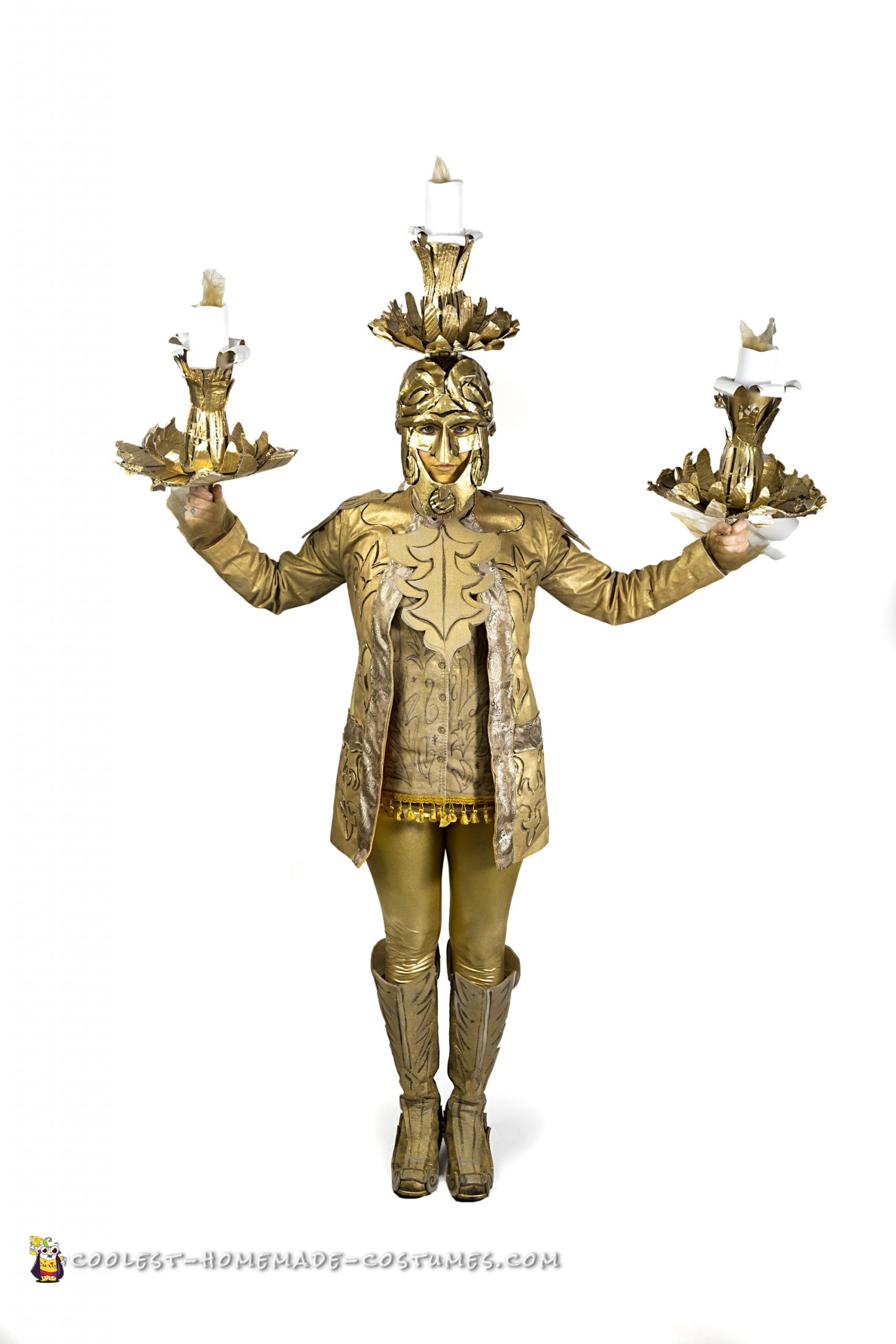 Lumiere Costume (and his Plumette) from Beauty and the Beast