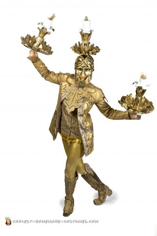 Lumiere Costume (and his Plumette) from Beauty and the Beast