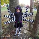 Cool Itsy Bitsy DIY Toddler Spider Costume