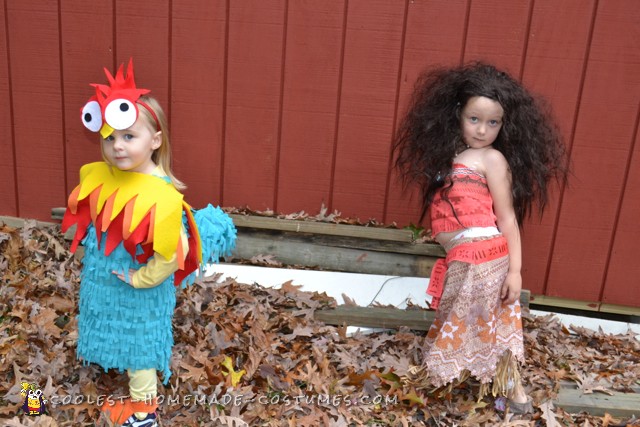 Coolest Ever DIY Moana Family Costume