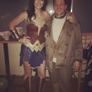 The Up-cycled WonderWoman and her Captain Trevor