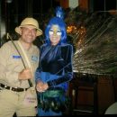 Zoo Keeper and Peacock Couple Costume