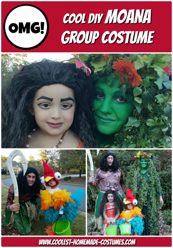 Moana Family Costumes