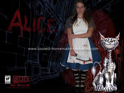 Homemade Alice from EA Games Costume