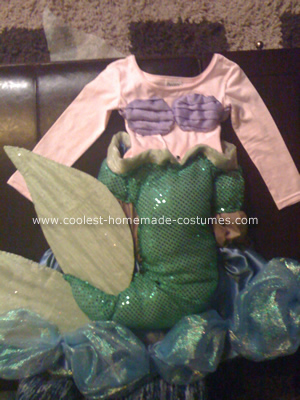 Ariel the little Mermaid Costume 
