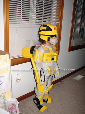 Bumble Bee Transformer Costume 