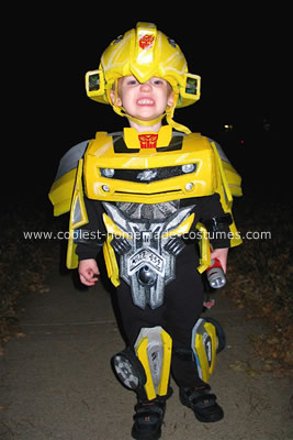 Bumblebee Transformer Costume