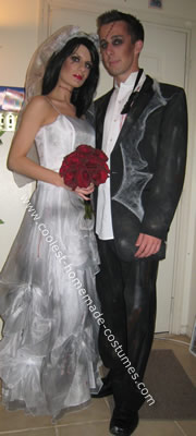  Dead Bride and Groom Costume 