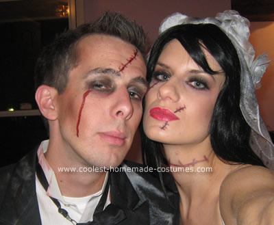  Dead Bride and Groom Costume 