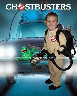  Ghostbusters Homemade Halloween Costume 